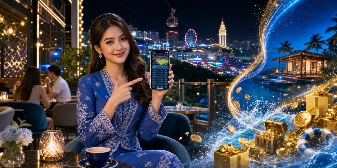 Suasana kasino mudah alih Genting Highlands bergaya baju kurung rm99