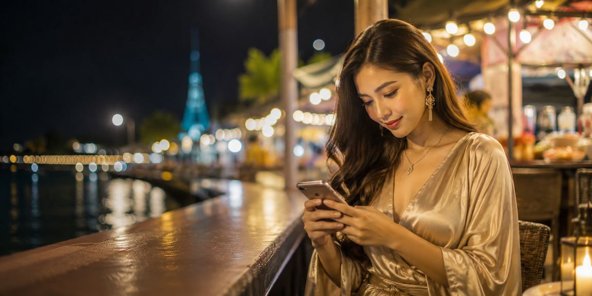 Pengguna Malaysia menikmati permainan maya Teen Patti di Kuantan melalui rm99